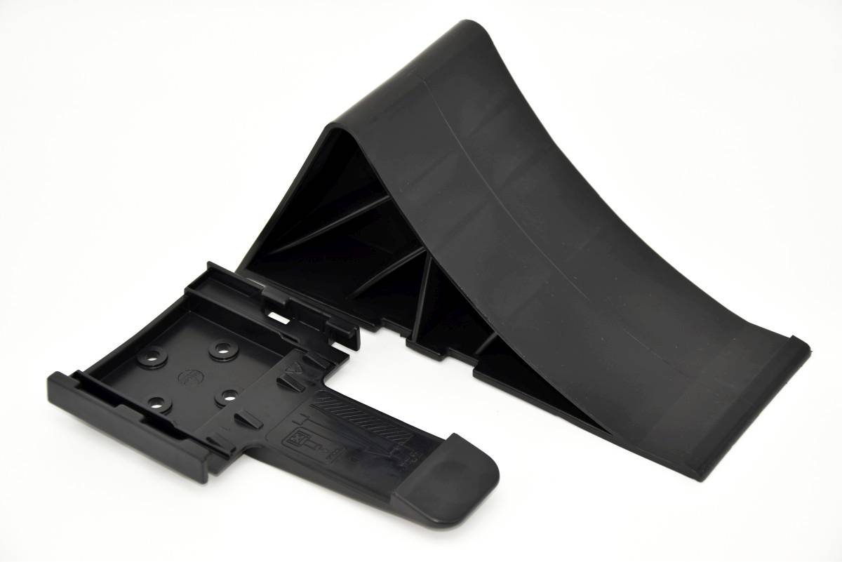 Voiture ProPlus cale de roue en plastique avec poignée 16,5 cm noir 2  pièces
