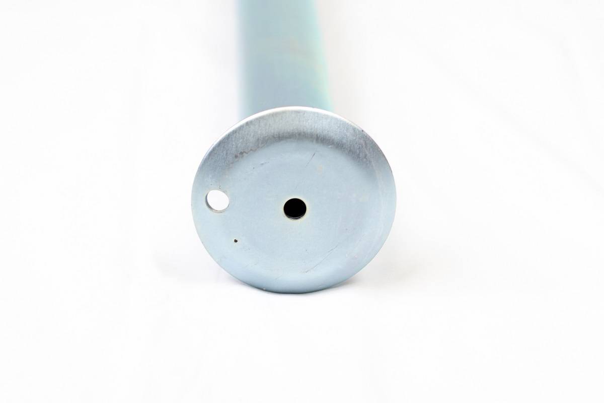 Support de fixation de tube 48 mm Zingué avec poignée rabattable