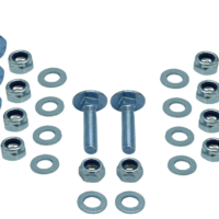 Stema Schrauben-Set Halterung für Pendelprofil (2 x Schrauben M12, 2 x  Muttern M12 x 25)