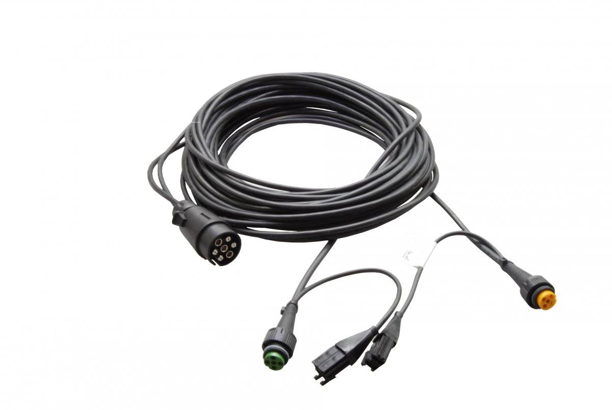Kabelsatz Multipoint 13-polig, 7m für Pkw-Anhänger Anhängerkabel Kabelbaum  Elektrokabel Stromkabel Trailer Hänger Verbindungskabel / Kabel