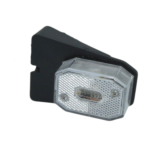 Aspöck Flexipoint 1 LED Begrenzungsleuchte – Weiß, mit Halter